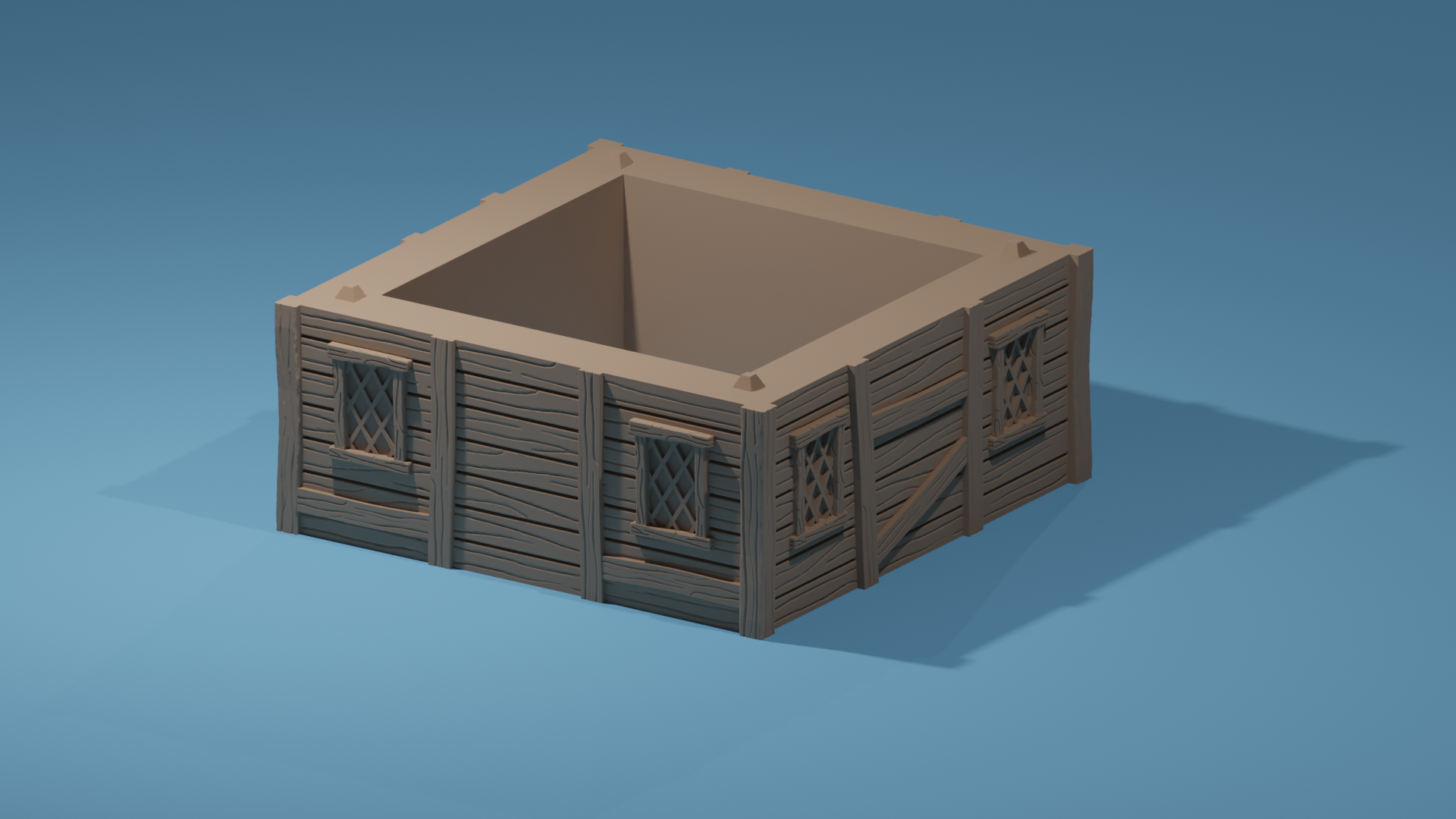 Oxwell House mid floor wood v1